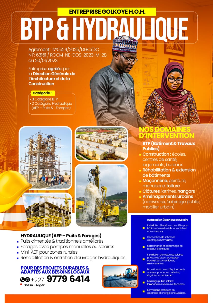 Lire la suite à propos de l’article ENTREPRISE GOLKOYEH.O.H